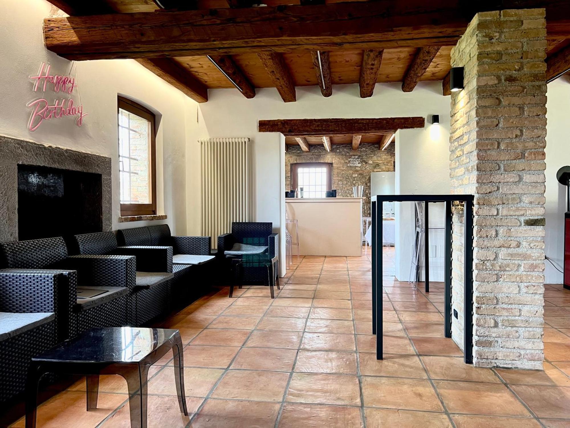 Pavia d'Udine Villa Saten المظهر الخارجي الصورة