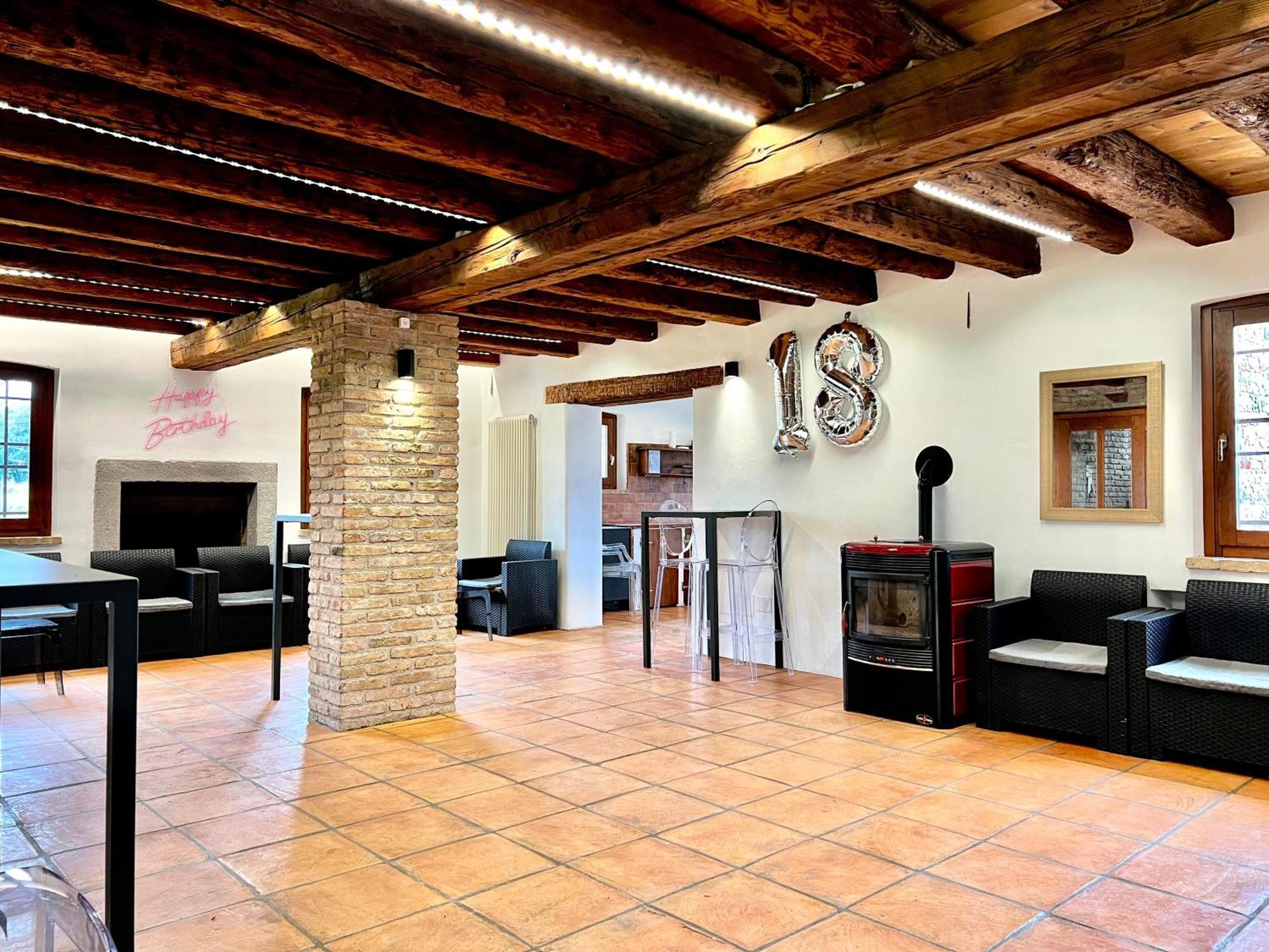 Pavia d'Udine Villa Saten المظهر الخارجي الصورة